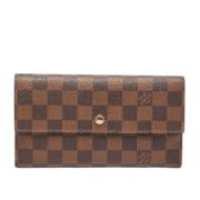 Louis Vuitton Vintage Pre-owned Belagd canvas plnbcker Brown, Dam