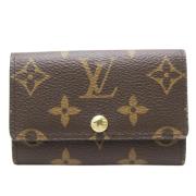 Louis Vuitton Vintage Pre-owned Tyg nyckelhllare Brown, Dam