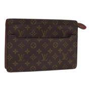 Louis Vuitton Vintage Pre-owned Canvas kuvertvskor Brown, Dam