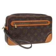 Louis Vuitton Vintage Pre-owned Canvas kuvertvskor Brown, Dam