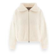 Herno Resort Cardigan Puffer Jacka White, Dam