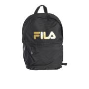 Fila Ryggsäck med tryckt logotyp i canvas Black, Herr