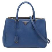 Prada Vintage Pre-owned Laeder prada-vskor Blue, Dam