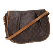 Louis Vuitton Vintage Pre-owned Canvas louis-vuitton-vskor Brown, Dam