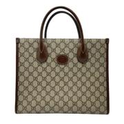 Gucci Vintage Pre-owned Tyg gucci-vskor Beige, Dam