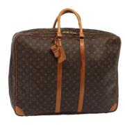 Louis Vuitton Vintage Pre-owned Canvas handvskor Brown, Dam