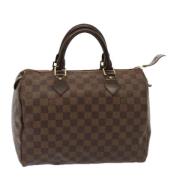 Louis Vuitton Vintage Pre-owned Canvas louis-vuitton-vskor Brown, Dam