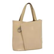 Salvatore Ferragamo Pre-owned Pre-owned Laeder handvskor Beige, Dam