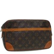 Louis Vuitton Vintage Pre-owned Canvas kuvertvskor Brown, Dam