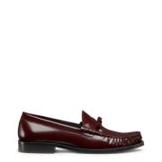 Stuart Weitzman Lottie BOW Loafer Brown, Dam