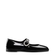 Stuart Weitzman Loralei Crystal Mary Jane Black, Dam