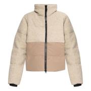 Canada Goose Beige Pufferjacka med dragkedja Beige, Dam