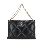 Tory Burch Quiltad Svart Kedjehandväska Black, Dam