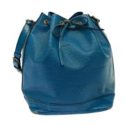 Louis Vuitton Vintage Pre-owned Laeder louis-vuitton-vskor Blue, Dam