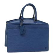 Louis Vuitton Vintage Pre-owned Laeder louis-vuitton-vskor Blue, Dam