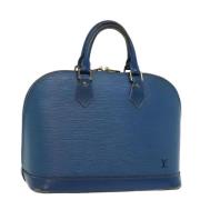 Louis Vuitton Vintage Pre-owned Laeder louis-vuitton-vskor Blue, Dam