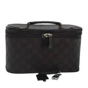 Gucci Vintage Pre-owned Canvas gucci-vskor Black, Dam