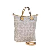 Celine Vintage Pre-owned Canvas celine-vskor White, Dam