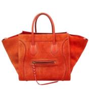 Celine Vintage Pre-owned Laeder totevskor Orange, Dam