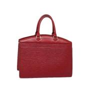 Louis Vuitton Vintage Pre-owned Laeder handvskor Red, Dam