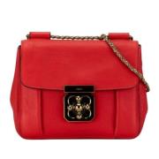 Chloé Pre-owned Pre-owned Laeder axelremsvskor Red, Dam