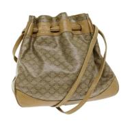 Celine Vintage Pre-owned Canvas celine-vskor Beige, Dam