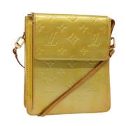 Louis Vuitton Vintage Pre-owned Laeder louis-vuitton-vskor Yellow, Dam