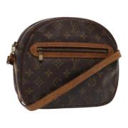 Louis Vuitton Vintage Pre-owned Canvas axelremsvskor Brown, Dam