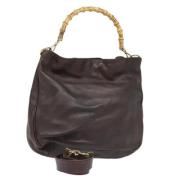 Gucci Vintage Pre-owned Laeder gucci-vskor Brown, Dam