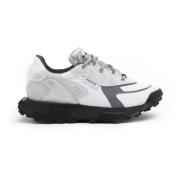 RUN OF Himalaya W Sneaker Mocka Läder Svart White, Dam