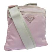 Prada Vintage Pre-owned Nylon prada-vskor Pink, Dam