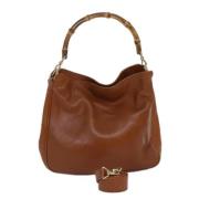 Gucci Vintage Pre-owned Laeder handvskor Brown, Dam