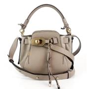 Chloé Pre-owned Pre-owned Laeder axelremsvskor Beige, Dam