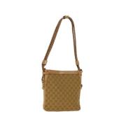 Gucci Vintage Pre-owned Canvas gucci-vskor Beige, Dam