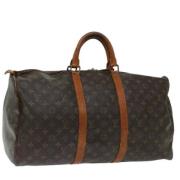 Louis Vuitton Vintage Pre-owned Canvas louis-vuitton-vskor Brown, Dam