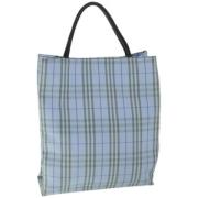 Burberry Vintage Pre-owned Nylon handvskor Blue, Dam