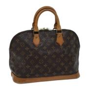 Louis Vuitton Vintage Pre-owned Canvas louis-vuitton-vskor Brown, Dam