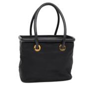 Celine Vintage Pre-owned Nylon handvskor Black, Dam