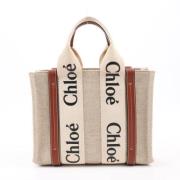 Chloé Pre-owned Pre-owned Laeder totevskor Beige, Dam