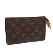 Louis Vuitton Vintage Pre-owned Canvas necessrer Brown, Dam