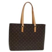 Louis Vuitton Vintage Pre-owned Canvas louis-vuitton-vskor Brown, Dam