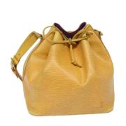 Louis Vuitton Vintage Pre-owned Laeder louis-vuitton-vskor Yellow, Dam