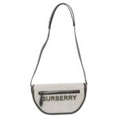 Burberry Vintage Pre-owned Laeder axelremsvskor White, Dam