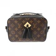 Louis Vuitton Vintage Pre-owned Tyg louis-vuitton-vskor Black, Dam