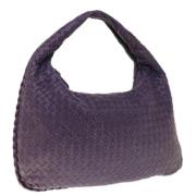 Bottega Veneta Vintage Pre-owned Laeder handvskor Purple, Dam