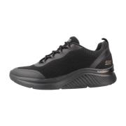 Skechers Beqväm Arch Sneakers Black, Dam