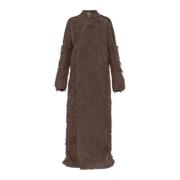 Rick Owens Officer Coat Brown, Dam