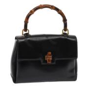 Gucci Vintage Pre-owned Laeder gucci-vskor Black, Dam