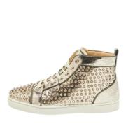 Christian Louboutin Pre-owned Pre-owned Laeder sneakers Yellow, Herr