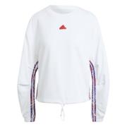 Adidas Express Hoodie White, Dam